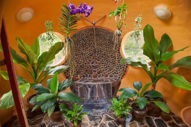 Dome House, Thailand, organic mango farm, sustainable building, terracotta dome house, tropical fauna, green design, sustainable design, eco-design, locally-sourced materials, daylighting, natural ventilation, Steve Areen