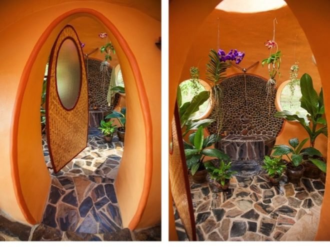 Dome House, Thailand, organic mango farm, sustainable building, terracotta dome house, tropical fauna, green design, sustainable design, eco-design, locally-sourced materials, daylighting, natural ventilation, Steve Areen