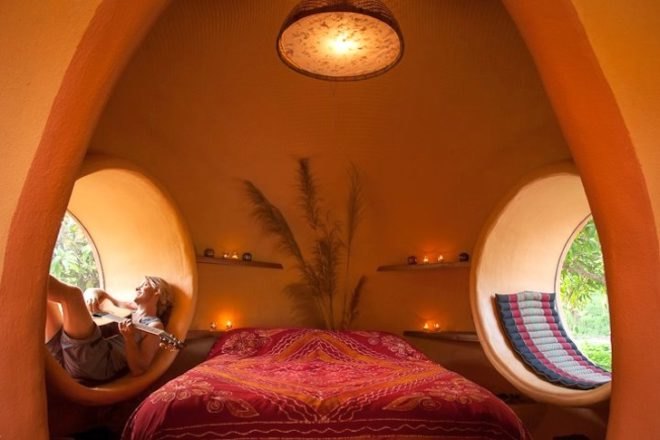 Dome House, Thailand, organic mango farm, sustainable building, terracotta dome house, tropical fauna, green design, sustainable design, eco-design, locally-sourced materials, daylighting, natural ventilation, Steve Areen
