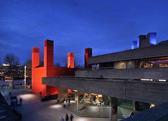 natural materials, recycled materials, recyclable materials, temporary design, London, National Theater, The Shed, Haworth Tompkins, green design, sustainable design, eco-design, National Theater, industrial chic, natural cooling, timber cladding