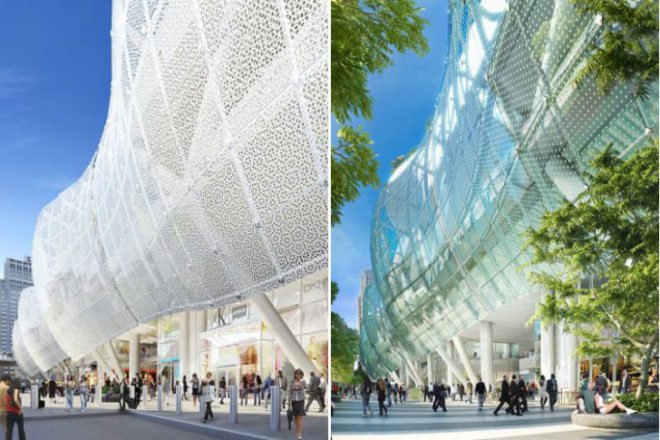 Transbay Transit Center, Pelli Clark Pelli, san francisco, transit center, construction update, train station, green roof,