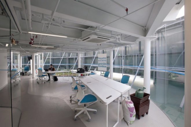 Transformada Ciel, Foro Ciel, rooftop renovation, rooftop garden, AGENT, green roof, co-working space, Rojkind Arquitectos