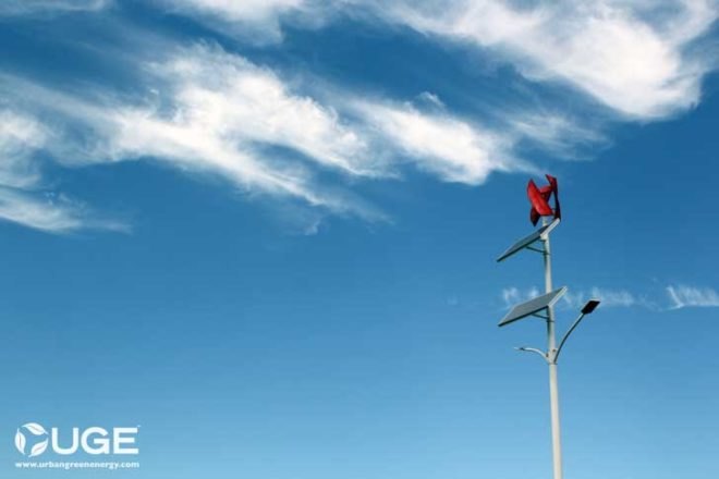 UGE, urban green energy, pingquan, china, led, streetlight, wind, solar