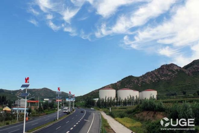 UGE, urban green energy, pingquan, china, led, streetlight, wind, solar