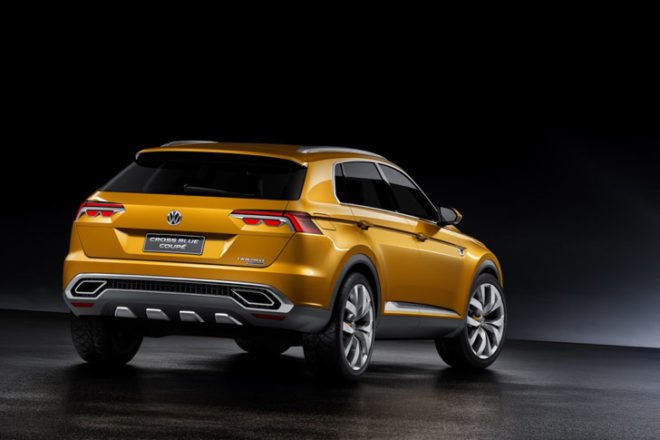 Volkswagen, Volkswagen hybrid, Volkswagen plug-in hybrid, Volkswagen CrossBlue Coupe concept, 2013 Shanghai Auto Show, green car, green transporation, hybrid, plug-in hybrid, hhybrid suv