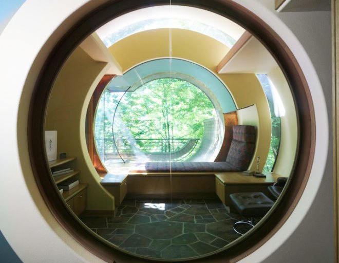 Oshatz Architects, Wilkinson Residence, Portland, Oregon, music, organic shape, wood, rusty, Architecture, Daylighting, Green Materials