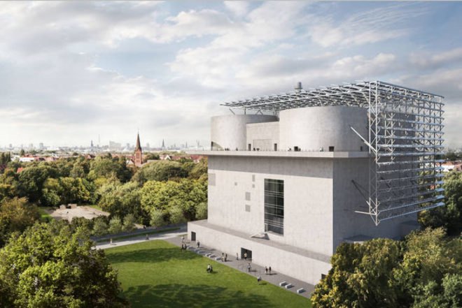 Wilhelmsburg, Hamburg, Energy Bunker, Flak Bunker, Energiebunker