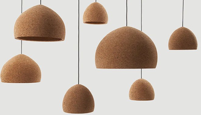 Benjamin Hubert , Cork light, cork lamp, cork lighting, Float Light, float lamp, cork designs, cork furniture