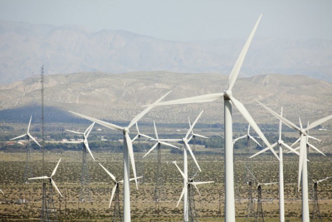 wind power, wind power production, wind capacity, renewable energy, california wind farm, palm springs wind
