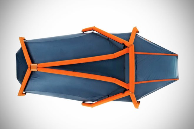 The Wedge, inflatable tent, Hemiplanet, tent, geodesic dome tent, Hemiplanet tent
