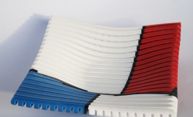Steve Buetow, Scott Helmes, recycled Corian , Corian tableware , S2BH, Walker Art Center, recycled materials, eco tableware