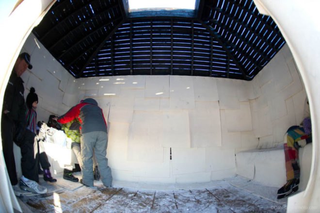 Aamodt Plumb Architects, The River Trail at The Forks, Winnipeg, Manitoba, Smokehouse, Rebecca Howdeshell, The Warming Huts v.2013: An Art + Architecture Competition on Ice, green architecture, sustainable architecture