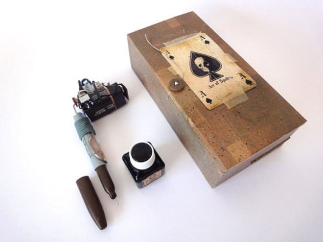 goof vermeulen, tattoo machine, found objects, prison, jail. body art, netherlands