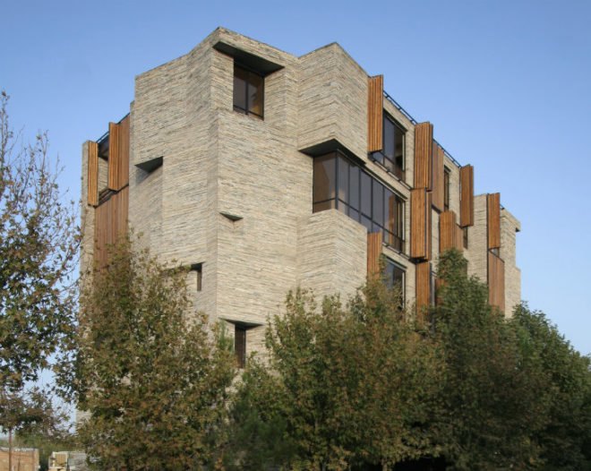 Apartment No 1, Architecture by Collective Terrain, recycled stone, local stone, recycled materials, mahallat, iran, upcycled materials