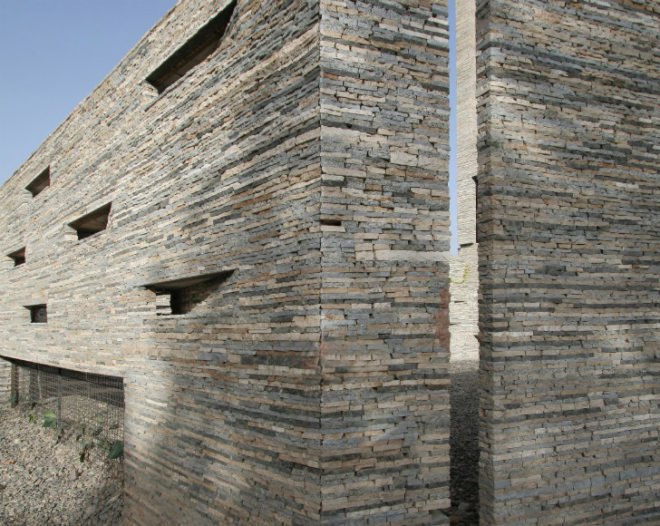 Apartment No 1, Architecture by Collective Terrain, recycled stone, local stone, recycled materials, mahallat, iran, upcycled materials