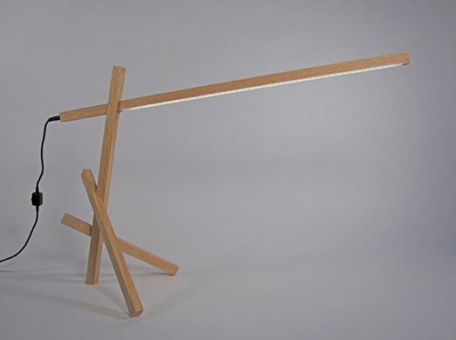 Apoc Lamp Steven Haulenbeek, Chicagoland NYC, NYC Design Week, New York Design Week 2013, Wanted Design 2013, lamp design, NYC design exhibitions, wood lamps, LED lamp design, doomsday design