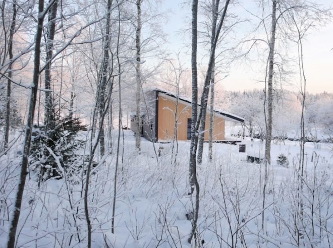 Architects Rudanko + Kankkunen, Atelier Heikkilä, central Finland, Finnish architecture, Finnish design, geothermal power, geothermally-heated homes in Finland, sustainable design, eco-design, green design,