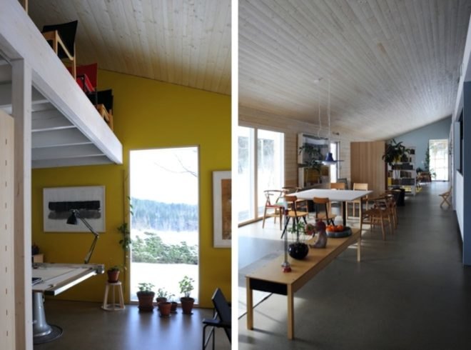 Architects Rudanko + Kankkunen, Atelier Heikkilä, central Finland, Finnish architecture, Finnish design, geothermal power, geothermally-heated homes in Finland, sustainable design, eco-design, green design,