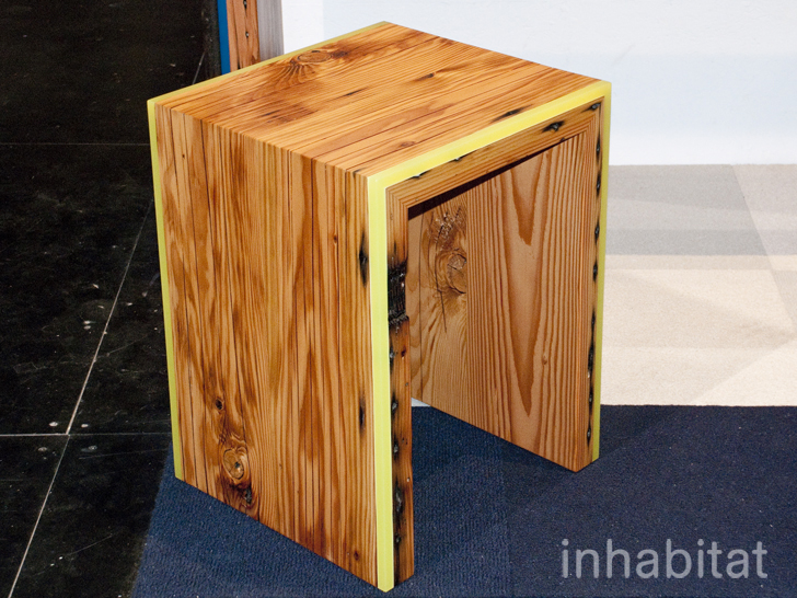 Noble Goods, BKLYN Designs, Brooklyn Designs, Amanda Coen, New York City, Inhabitat, Inhabitat NYC, sustainable design, eco design, green design, reclaimed wood, salvaged wood, salvaged materials, recycled aluminium, recycled materials, industrial design, furniture design, home goods, house ware, West Elm, Brooklyn, Brooklyn Chamber of Commerce, Christopher Moore, Molly FitzSimons, resin, resin inlay, eco resin, FSC certified, FSC wood