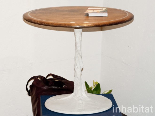 Noble Goods, BKLYN Designs, Brooklyn Designs, Amanda Coen, New York City, Inhabitat, Inhabitat NYC, sustainable design, eco design, green design, reclaimed wood, salvaged wood, salvaged materials, recycled aluminium, recycled materials, industrial design, furniture design, home goods, house ware, West Elm, Brooklyn, Brooklyn Chamber of Commerce, Christopher Moore, Molly FitzSimons, resin, resin inlay, eco resin, FSC certified, FSC wood