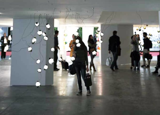 bocci 38 collection, omer arbel, green lighting, sustainable design, green design, terrarium, lamp, energy-efficient lighting, pendant light, gardening, container garden, green interiors euroluce, milan design week, milan furniture fair, salone milan