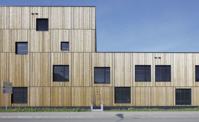 green design, eco design, sustainable design, Solar Max, photovoltaic roof, Sputnik Engineering, Burckhardt + Partner, Minergie Certified, solar powered office, Biel, Switzerland