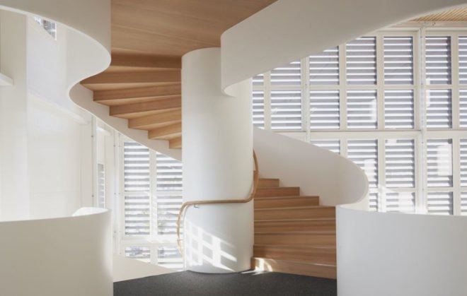 green design, eco design, sustainable design, Solar Max, photovoltaic roof, Sputnik Engineering, Burckhardt + Partner, Minergie Certified, solar powered office, Biel, Switzerland