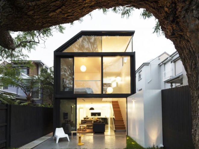 sustainable renovation, green renovation in Sydney, Christopher Polly, skylights, daylighting, natural light, green design, sustainable design, eco-design, Cosgriff House in Australia, natural ventilation, light wells,