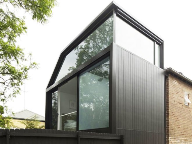 sustainable renovation, green renovation in Sydney, Christopher Polly, skylights, daylighting, natural light, green design, sustainable design, eco-design, Cosgriff House in Australia, natural ventilation, light wells,