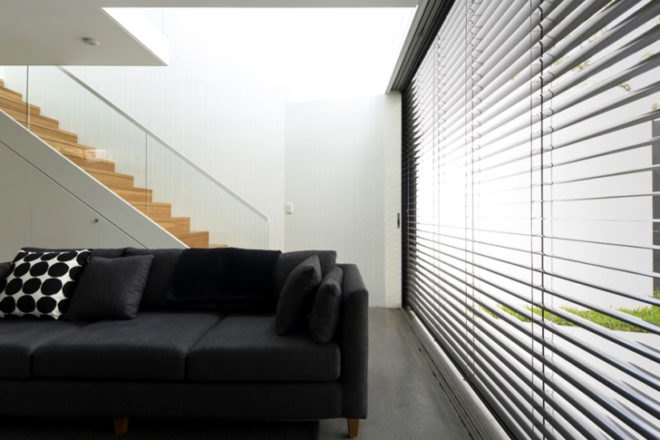 sustainable renovation, green renovation in Sydney, Christopher Polly, skylights, daylighting, natural light, green design, sustainable design, eco-design, Cosgriff House in Australia, natural ventilation, light wells,