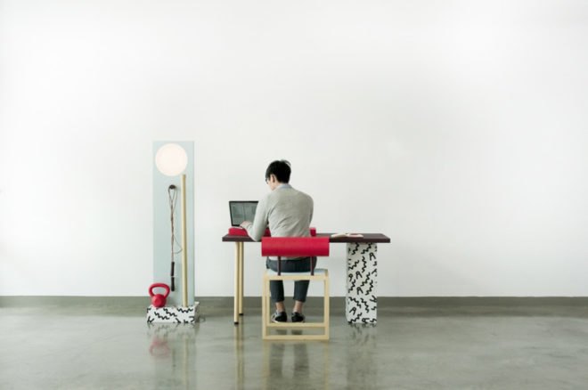 green design, eco design, sustainable design, Darryl Agawin, home gym, No! Sweat, exercise desk