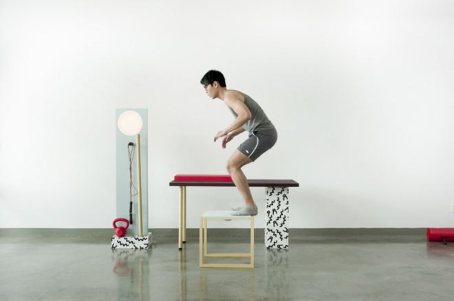green design, eco design, sustainable design, Darryl Agawin, home gym, No! Sweat, exercise desk