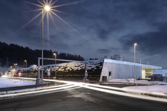 Dietger Wissounig Architekten, Tunnel Monitoring Complex Hausmannstaetten, Architecture, green roof, austria, green wall, concrete