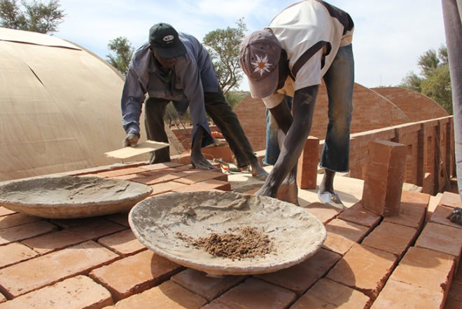 Dogon Education, Joop and Jurriaan van Stigt, earth, architecture, earth bricks, Mali, Africa, local materials, local people, Architecture, social design, Recycling / Compost, Green Resources, Green Materials,