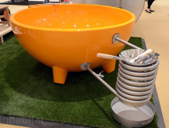 Dutchtub Wood Fired Hot Tub, icff, international contemporary furniture fair, new york design week, icff 2013, green design, sustainable design, green design events, design show, nydw, new york design week 2013, green interiors, sustainable interiors, green furniture, eco furniture, green products