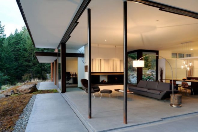 Eagle Ridge Residence, Gary Gladwish Architecture, orcas island, low maintenance, eco home, green home, energy efficient design