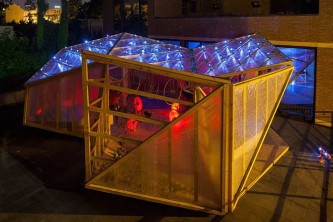 Elii, spanish design, self-sufficiency, health, Jane Fonda Kit House, JF-Kit, gym, off-grid, Architecture, Kinetic Energy, Daylighting, green furniture, energy efficiency,