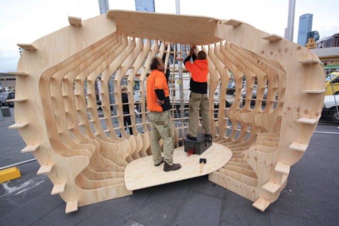 Emergency Shelter, BVN Architecture, melbourne, emergency shelter exhibition, disaster relief, rapid shelters