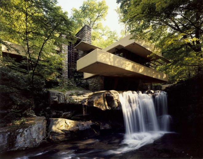 FLW Falling Water, FLW, Falling Water, frank lloyd wright, falling water architecture, modernism, modern architecture