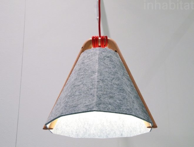 recycled PET lamps, FSC-certified wood designs, green lighting, green interiors, ICFF in New York, New Zealand designers, green designers from New Zealand, recycled materials, recyclable materials, FSC-Certified timber, Designtree