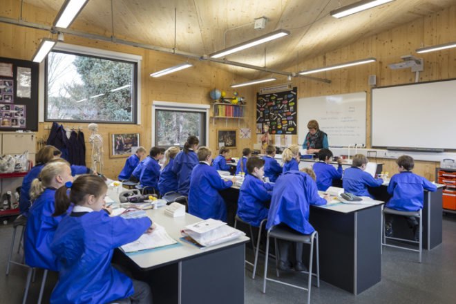 Hilden Grange Prep School, Hawkins\Brown, Prefab school UK, School design, green school design, redevelopment UK, Victorian buildings UK, sustainable building, BREEAM rating, BREEAM certification, Alpha Plus Group