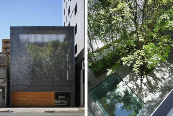 Hiroshi Nakamura & NAP Co. Ltd, Optical Glass House, glazed façade, glass, glass bricks, Japan, Hiroshima, Architecture, Botanical, energy efficiency, Daylighting,