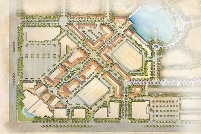 Hollywood Park Racetrack, hollywood park of tomorrow, racetrack redevelopment, inglewood, LA, the robert group, eco community