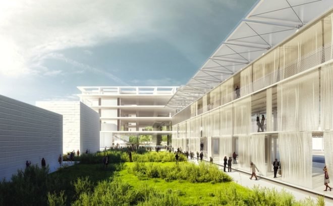 MenoMenoPiu Architects, BE.ST, World Expo 2015, Milan, green design, sustainable design, eco design, green design, rooftop garden, sky garden, glass, marble, Italy, daylighting, microclimate,