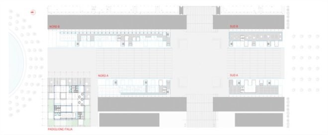 MenoMenoPiu Architects, BE.ST, World Expo 2015, Milan, green design, sustainable design, eco design, green design, rooftop garden, sky garden, glass, marble, Italy, daylighting, microclimate,