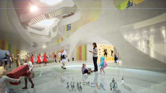 green design, eco design, sustainable design, sustainable school, Kamvari Architects, Crete, Crete Bioclimatic School, outdoor classroom