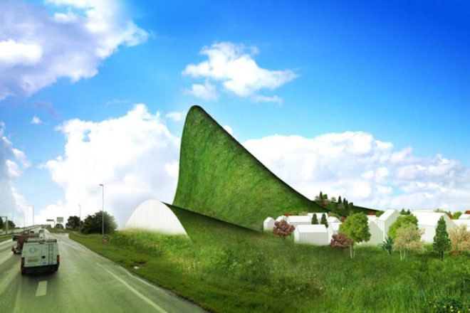 MVRDV, La Grande Mosaique, Caen Presqu’ile, France, gardens, landscape architecture