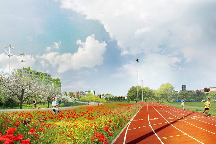 Madla-Revheim Masterplan, MVRDV, Space Group, urban design, sustainable masterplan, stavenger, norway