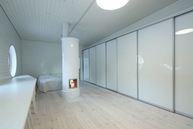 Marco Casagrande, Apelle, finland, boat-like house, wooden house, round windows, geothermal, Architecture, Daylighting, green Interiors, energy efficiency