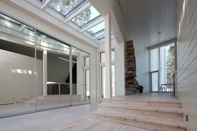 Marco Casagrande, Apelle, finland, boat-like house, wooden house, round windows, geothermal, Architecture, Daylighting, green Interiors, energy efficiency